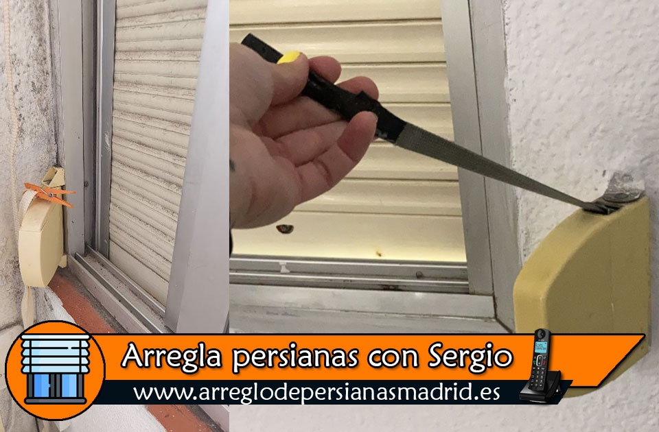 arreglar cuerda persiana